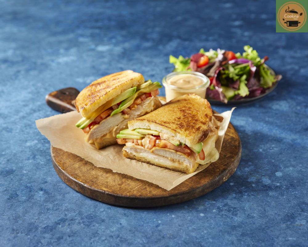 Chipotle Chicken Avocado Melt Sandwich