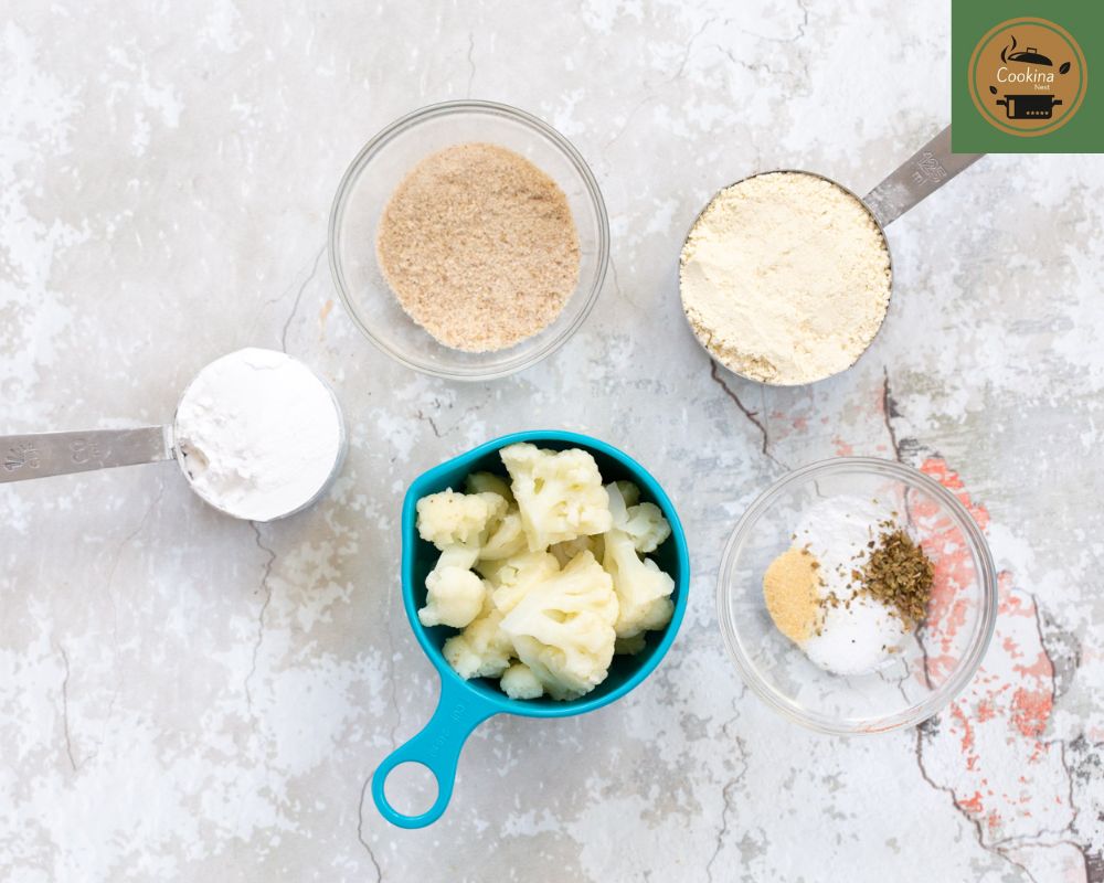 Ingredients Bendable Cauliflower Flatbread