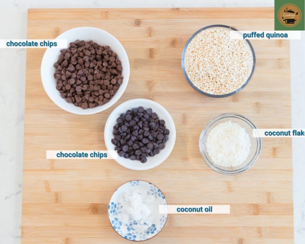 Ingredients For Chocolate Quinoa