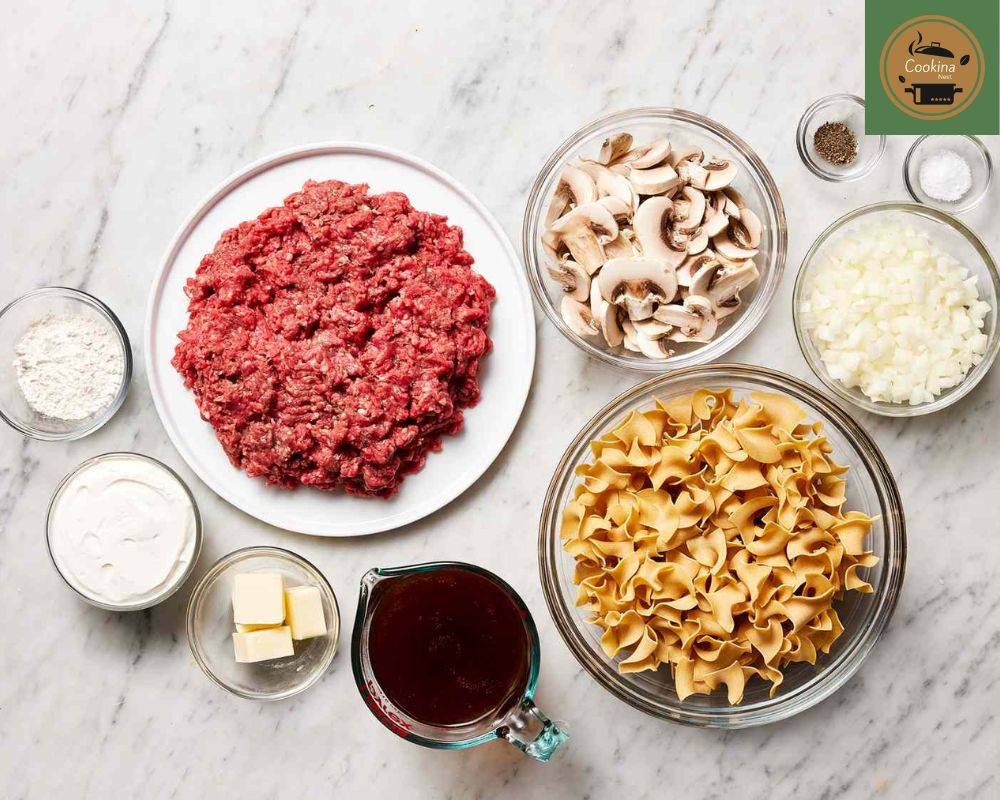 Ingredients For Ground Beef Stroganoff