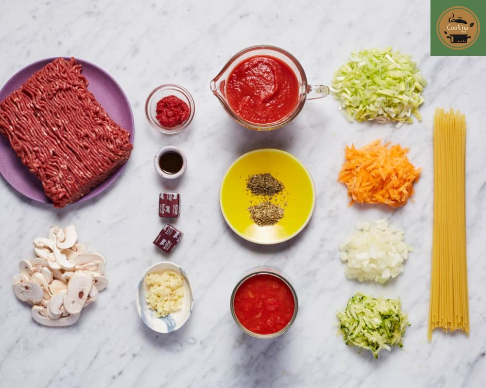 Ingredients For Penne Bolognese Recipe