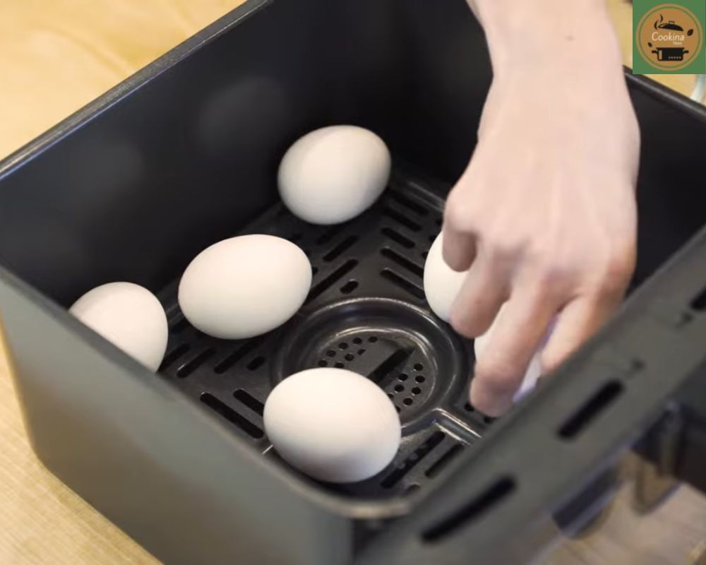 Step By Step Air Fryer Hard-Boiled Eggs Guide