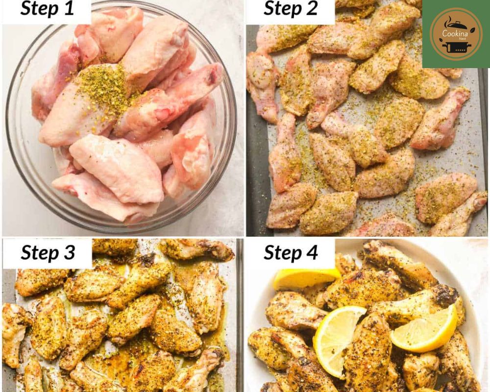Step By Step Guide For Hot Honey Lemon Pepper Wings