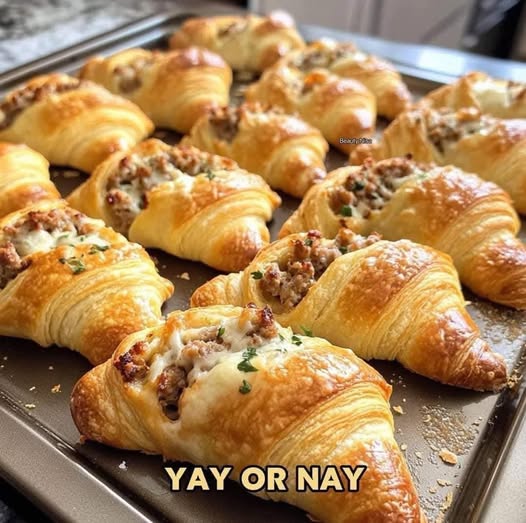 Sausage Cream Cheese Crescents