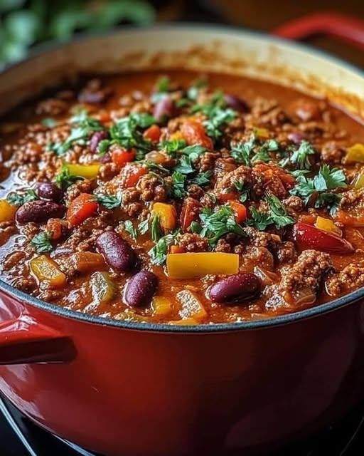 Huge Pot of Chili