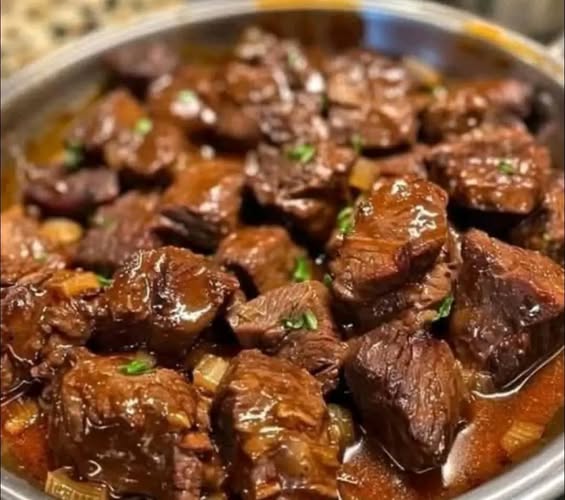 No Peek Beef Tips