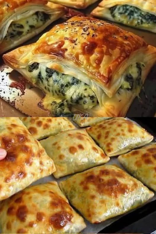 Easy Addictive Spinach Stuffed Pastry