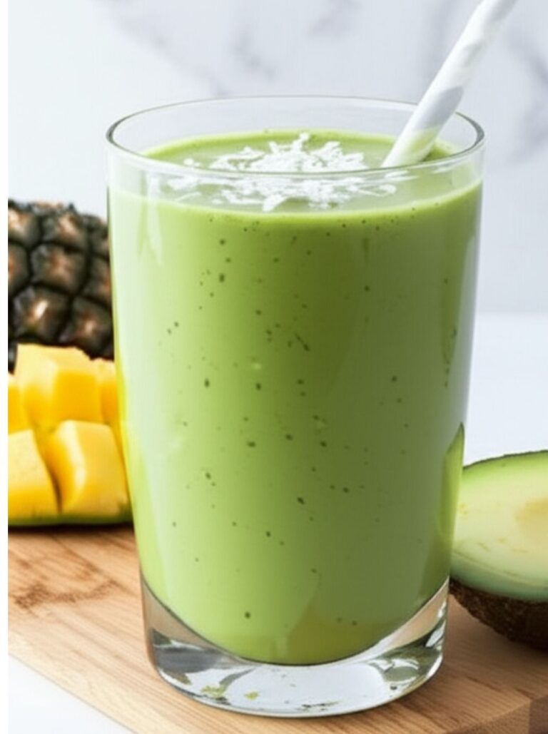 Tropical Green Protein Smoothie