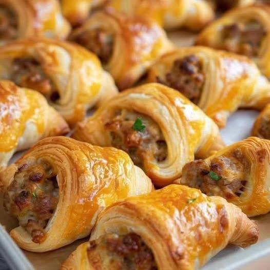 Crescent Sausage Cream Cheese Rolls