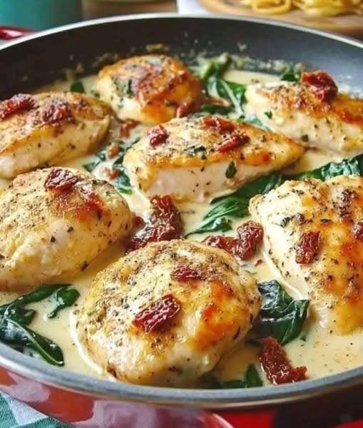Chicken Florentine – Creamy Spinach Chicken Delight