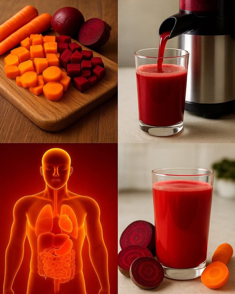 Carrot, Beetroot, and Apple Juice