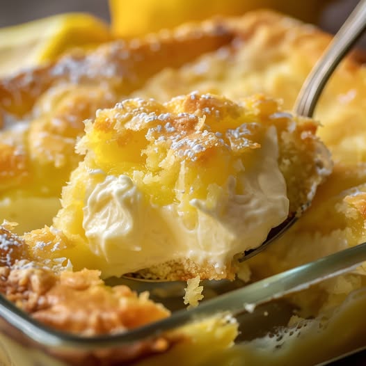 Lemon Custard Pudding Cake