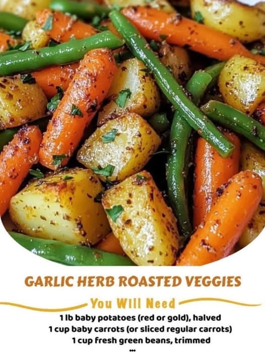 Garlic Herb Roasted Veggies