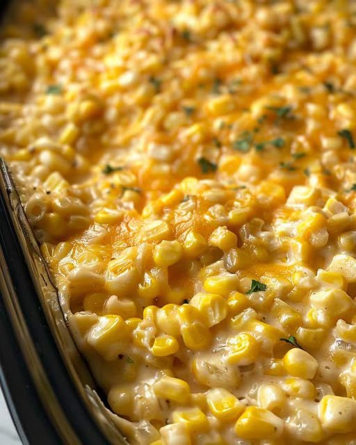 Cheesy Creamed Corn Casserole