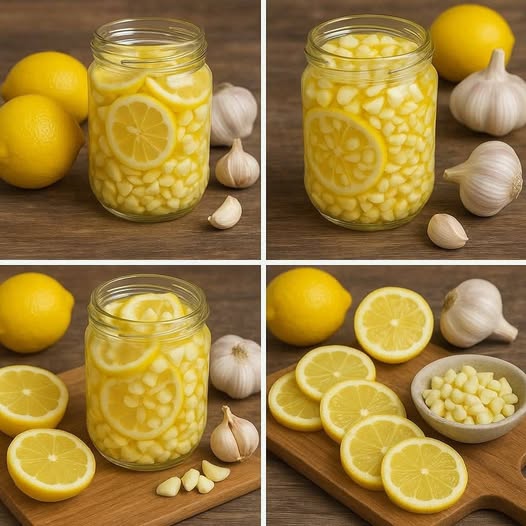 DIY Lemon Garlic Tonic for a Natural Boost
