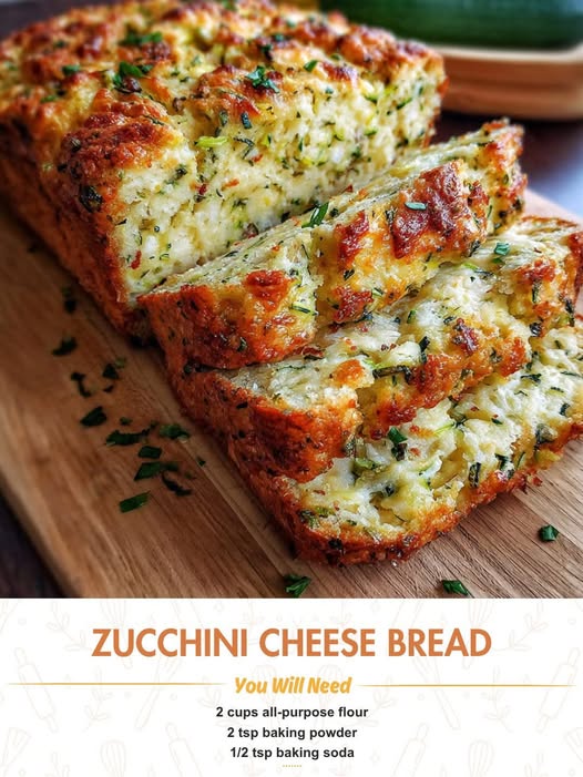 Zucchini Cheese Bread