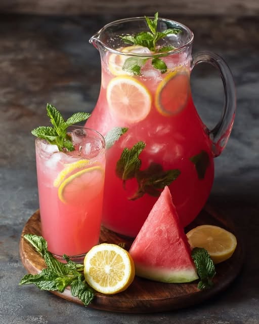 Refreshing Watermelon Lemonade