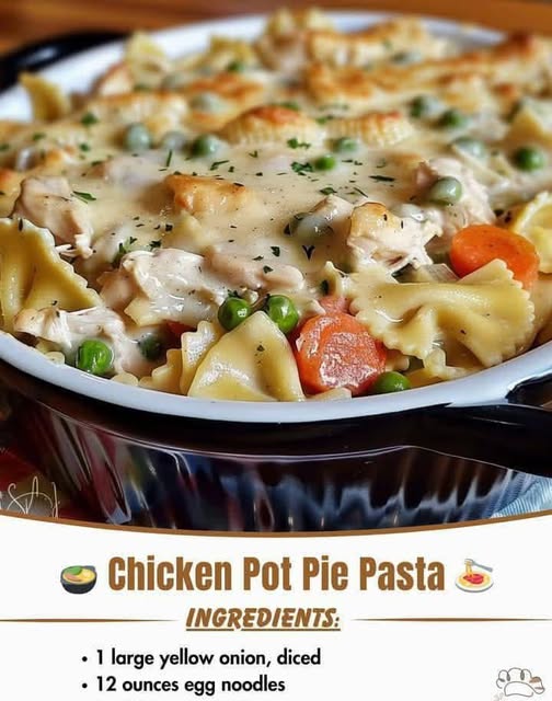 Chicken Pot Pie Pasta