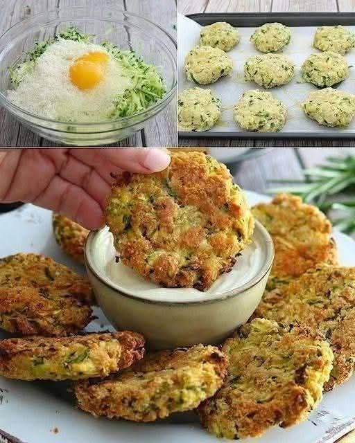 Zucchini and Egg Fritters