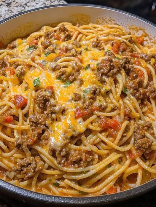 TACO SPAGHETTI – The Ultimate Tex-Mex Pasta Mash-Up
