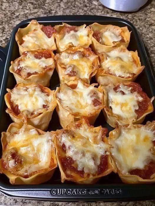 Lasagna Cups