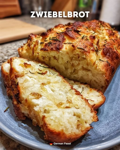 Zwiebelbrot (German Onion Bread)