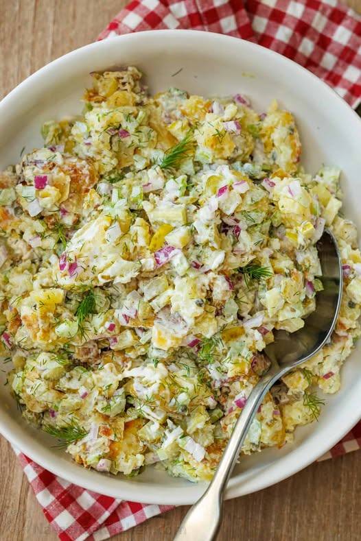 Smashed Potato Salad