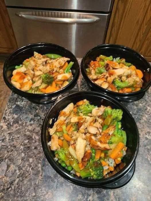 Delicious Zero Point Chicken Stir Fry Bowls