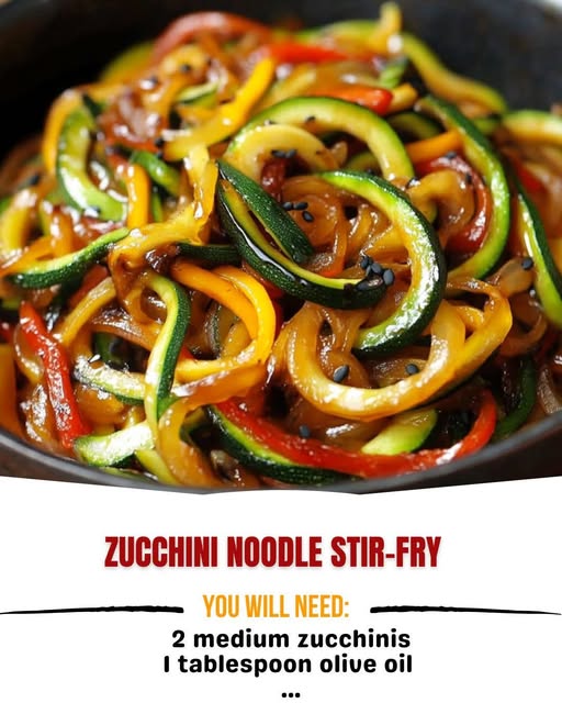 Zucchini Noodle Stir-Fry