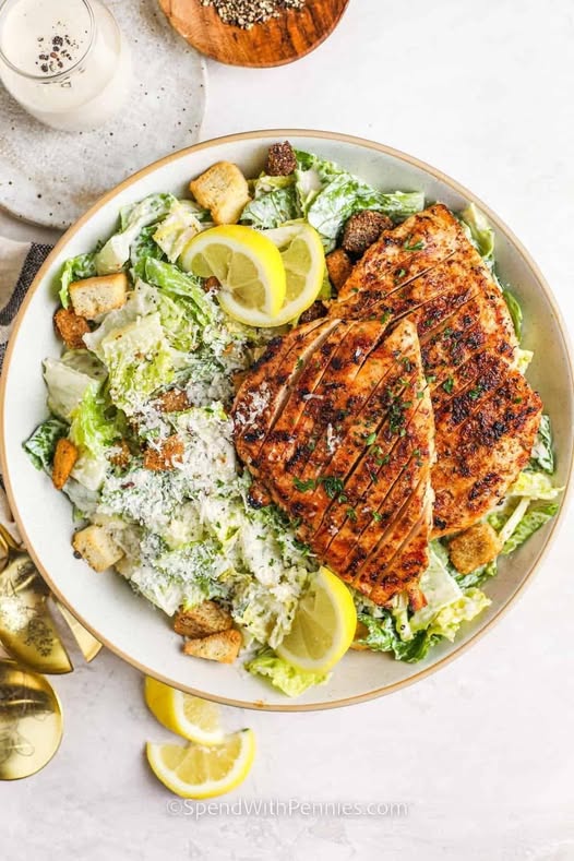 Grilled Chicken Caesar Salad