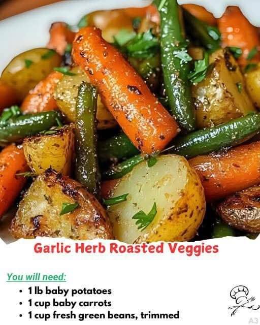 Garlic Herb Roasted Veggies