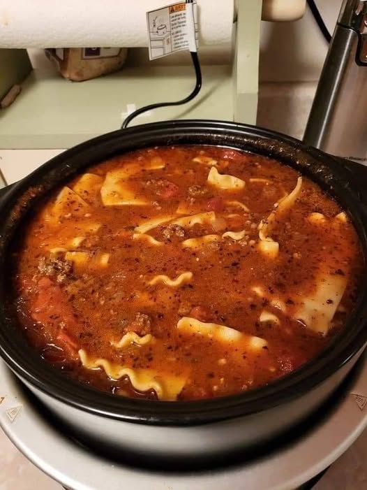 Lasagna Soup
