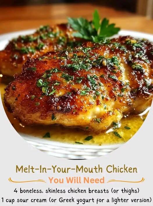 Melt-In-Your-Mouth Chicken