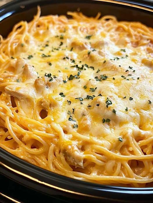 Amish Sister’s Secret Baked Chicken Spaghetti