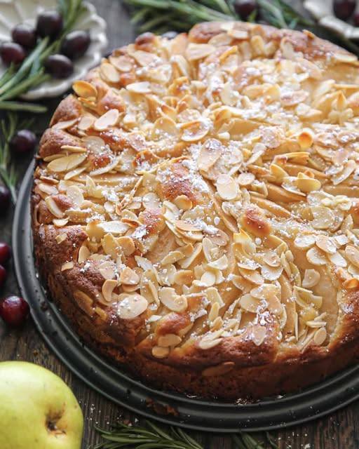 Pear Almond Cake