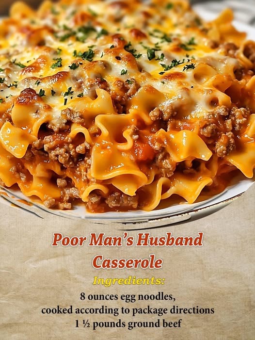 Poor Man’s Husband Casserole