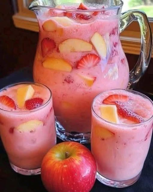 Strawberry & Apple Sangria