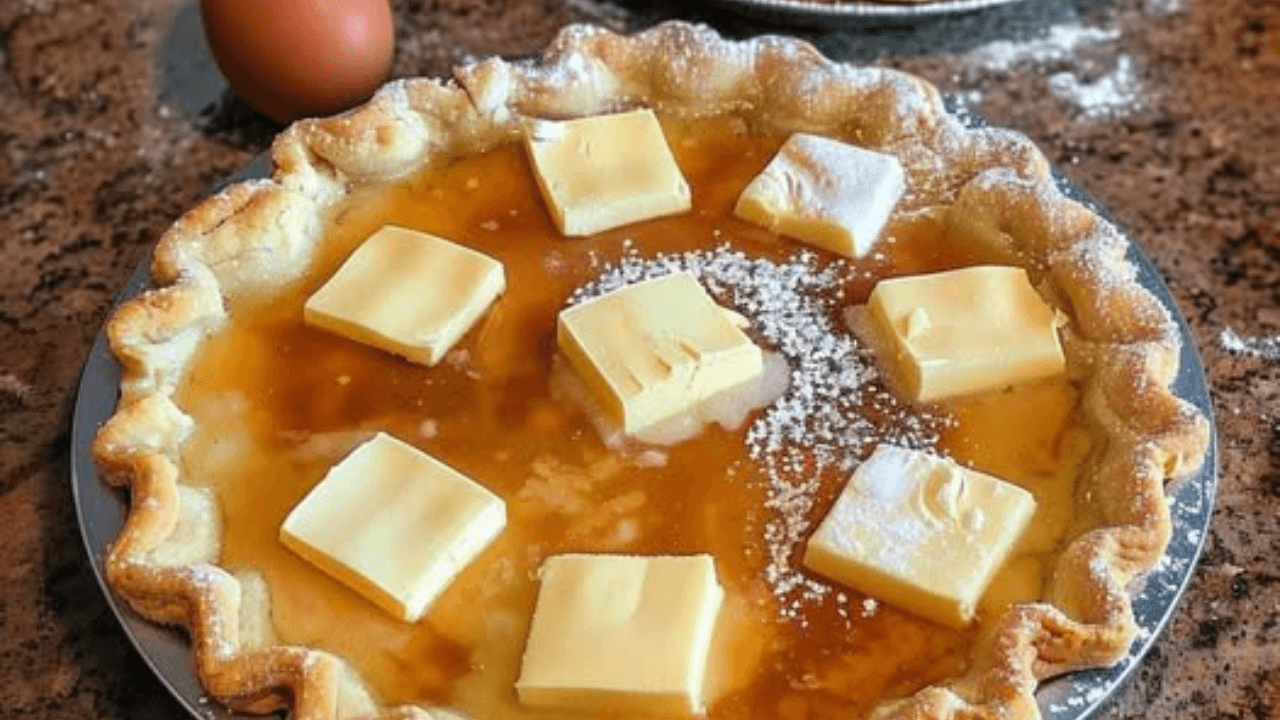 Depression Era Water Pie Recipe