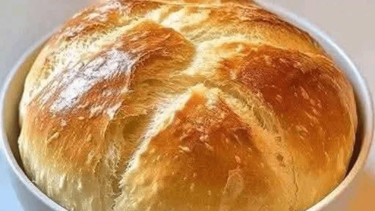 No Kneading, No Eggs, No Butter! The Easiest and Cheapest Bread Recipe