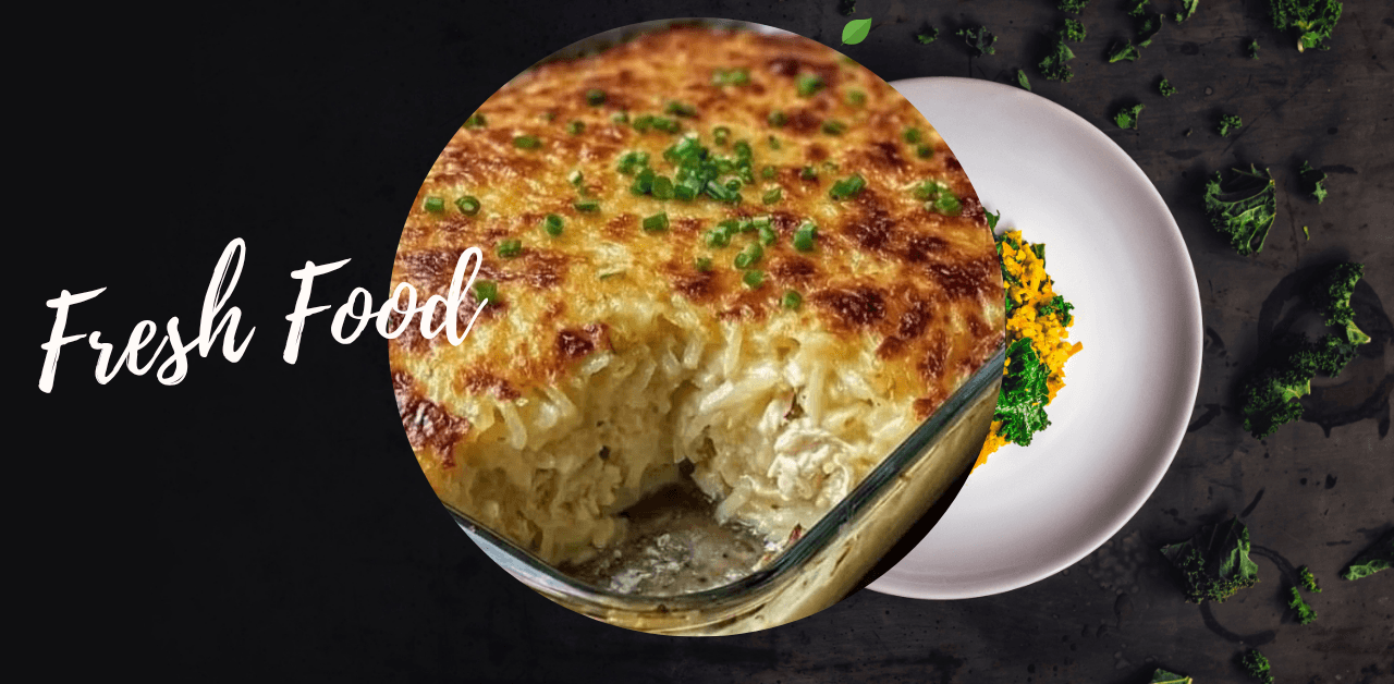 Cheesy Chicken Hash Brown Casserole